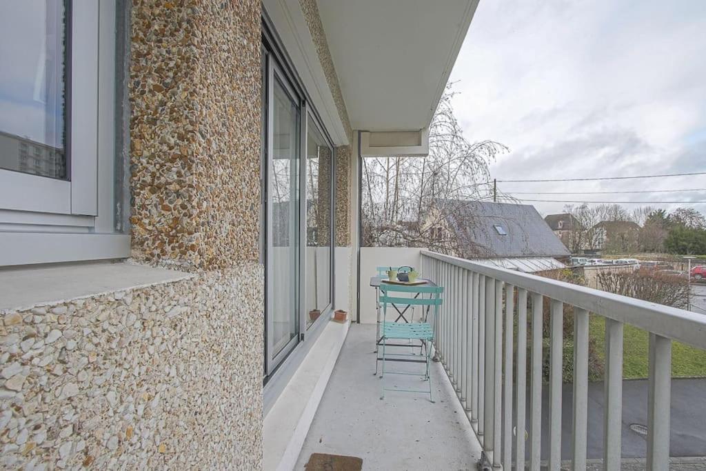 Appt Agreable Avec Balcon Au Sud-Ouest De Caen Appartement Buitenkant foto